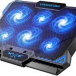 قاعدة تبريد ألعاب X6B – مزودة بـ 6 مراوح مع إضاءة LED