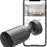 كاميرا EZVIZ خارجية 4MP ببطارية مدمجة وعدسة 2.8mm مع دعم الطاقة الشمسية