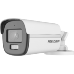 كاميرا مراقبة خارجية HIKVISION بوليت بدقة 3K و3K ColorVu مع ميكروفون وضوء أبيض 40 م