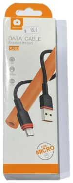 ⁦كابل شحن ونقل بيانات WUW X203 – مايكرو USB⁩ - الصورة ⁦2⁩