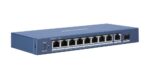 سويتش POE Fast Ethernet جيجابت 8 منافذ