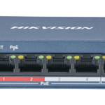 سويتش HIKVISION PoE بمدى طويل، 4 منافذ، يصل حتى 250 متر، بطاقة إجمالية 58 واط