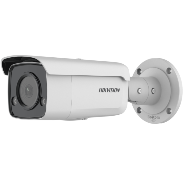 كاميرا مراقبة HIKVISION بولت 4MP IP بعدسة ثابتة 4مم, رؤية ليلية ملونة ColorVu حتى 30م