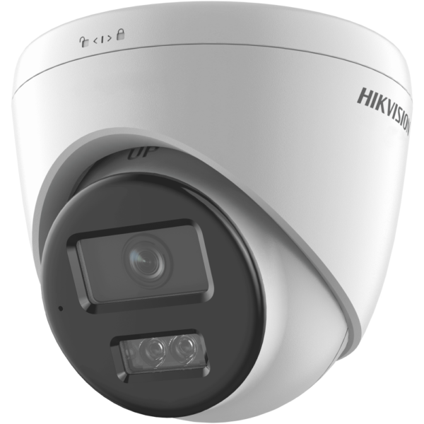 كاميرا مراقبة HIKVISION توريت 6MP IP بعدسة ثابتة 2.8مم/4مم, رؤية ليلية ملونة Smart Hybrid Light مع ميكروفون مدمج