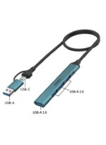 موزع ONTEN 4 في 2 – USB-C وUSB 3.0 – موديل UCA9701 - Image 3