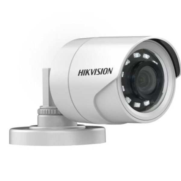 كاميرا مراقبة HIKVISION خارجية  HD بدقة 1080P، رؤية ليلية حتى 40 متر، مقاومة للماء والغبار (IP67).