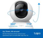 كاميرا مراقبة منزلية ذكية TP-Link Tapo C200C متحركة Pan/Tilt - Image 4