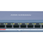 سويتش HIKVISION PoE بمدى طويل، 8 منافذ
