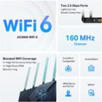 راوتر TP-Link AX3000 واي فاي 6 – Archer AX55 Pro - Image 6