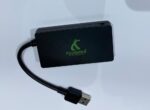 ⁦موزع USB 3.0 من FUJISHKA بأربعة منافذ – سرعة 5 جيجابت – موديل FJHU309⁩ - الصورة ⁦2⁩