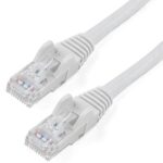 كابل شبكة JD FN402 من النوع CAT-6 (لون أبيض) بطول 1.5 متر