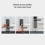 ⁦قفل EZVIZ DL05 الذكي 7 في 1 بدون مفتاح، بميزة البصمة وخيارات فتح متعددة⁩ - الصورة ⁦7⁩