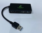 موزع USB 3.0 من FUJISHKA بأربعة منافذ – سرعة 5 جيجابت – موديل FJHU309