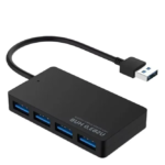 موزع USB 3.0 من النوع النحيف TULTRA – 4 منافذ، منفذ Type-C 3.1، سرعة 5 جيجابت – موديل AL503