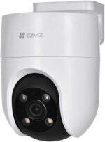 كاميرا EZVIZ بدقة 8MP متحركة Wi-Fi (IP65، رؤية ليلية 30م)