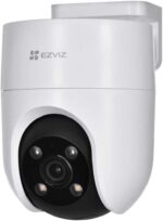 كاميرا EZVIZ 4MP بانورامية متحركة، واي فاي، رؤية ليلية 30م