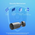 ⁦كاميرا EZVIZ خارجية 4MP ببطارية مدمجة وعدسة 2.8mm مع دعم الطاقة الشمسية⁩ - الصورة ⁦8⁩