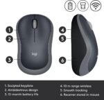 ماوس لاسلكي لوجيتك M185 - Image 9