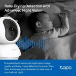 كاميرا مراقبة منزلية ذكية TP-Link Tapo C200C متحركة Pan/Tilt - Image 2