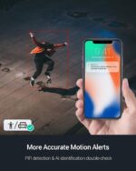 ⁦كاميرا مراقبة خارجية Wi-Fi بعدستين بدقة عالية مع رؤية ليلية ملونة وذكاء اصطناعي⁩ - الصورة ⁦6⁩