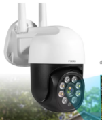 كاميرا مراقبة خارجية ذكية Fuers بدقة 3MP - واي فاي