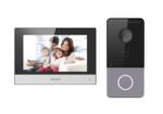 مجموعة إنتركم فيديو IP للفلل والمنازل زر واحد -هيكفيجن DS-KIS603-P