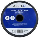 ⁦كيبل انترنت CAT6 مغلف U/UTP CAT 6 | SOLID 50 METER ALLTEQ⁩ - الصورة ⁦2⁩